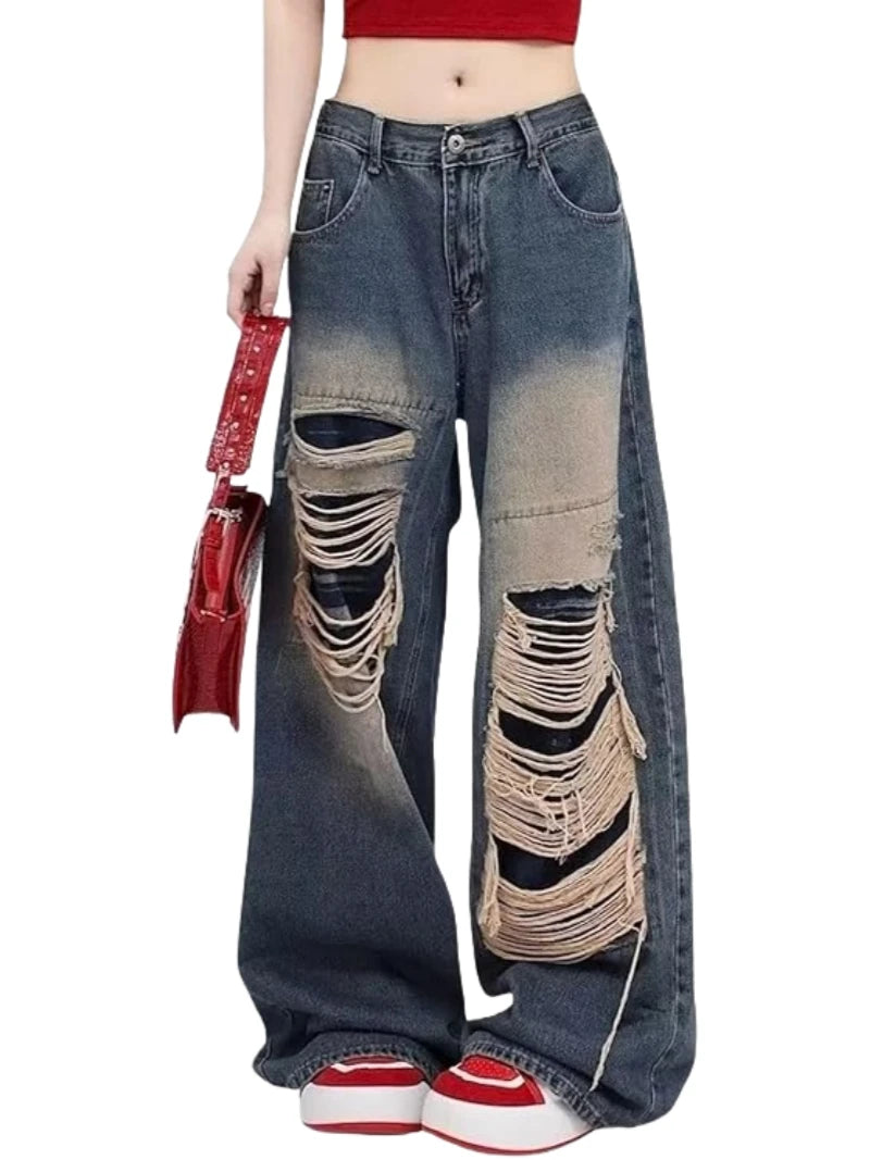 Baggy Ripped Jeans